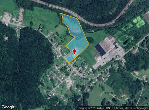 2410 Falls Mills Rd, Bluefield, VA Parcel Map