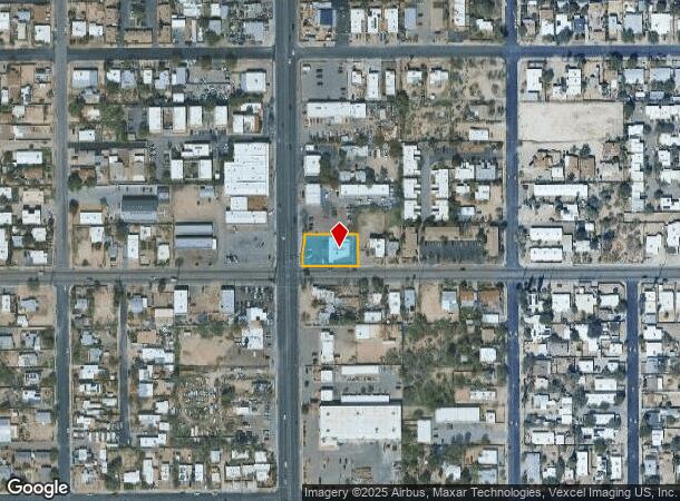  2802 N Stone Ave, Tucson, AZ Parcel Map
