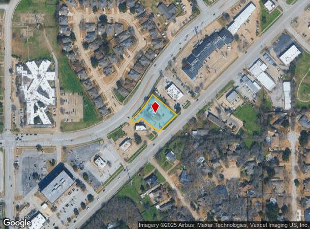 460 Grapevine Hwy, Hurst, TX Parcel Map