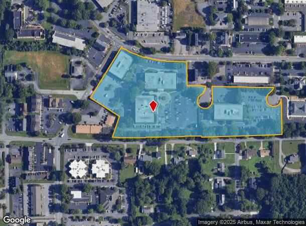  3334 Healy Dr, Winston Salem, NC Parcel Map