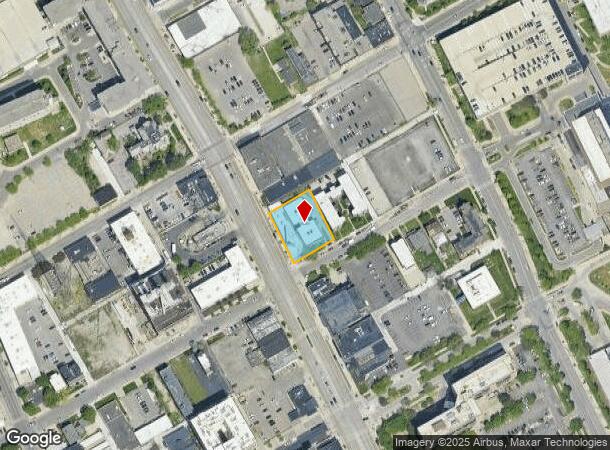  4200 Woodward Ave, Detroit, MI Parcel Map