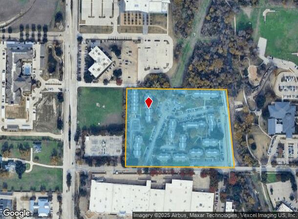 651 W 16Th St, Plano, TX Parcel Map