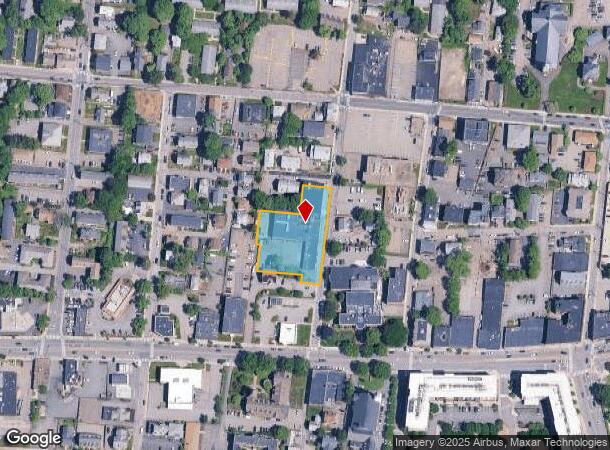 20 Exchange St, Waltham, MA Parcel Map