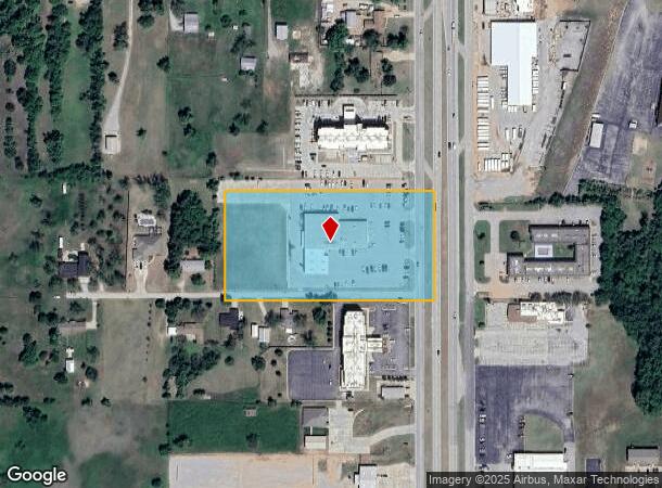 2902 S 4Th St, Chickasha, OK Parcel Map