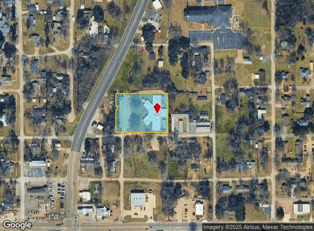  143 N Weldon St, Frankston, TX Parcel Map