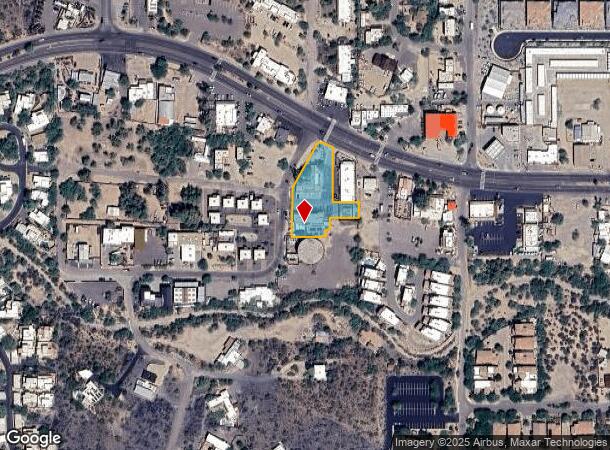 6061 E Cave Creek Rd, Cave Creek, AZ Parcel Map