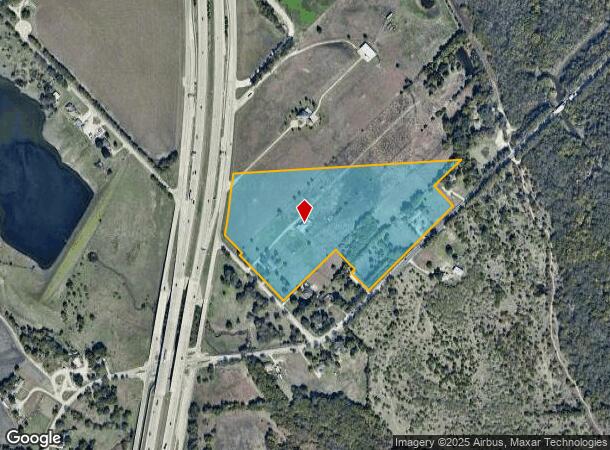  7518 Merritt Rd, Rowlett, TX Parcel Map