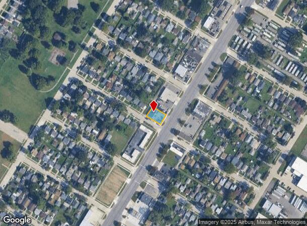 18809 Dix Rd, Melvindale, MI Parcel Map