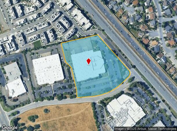  45401 Research Ave, Fremont, CA Parcel Map