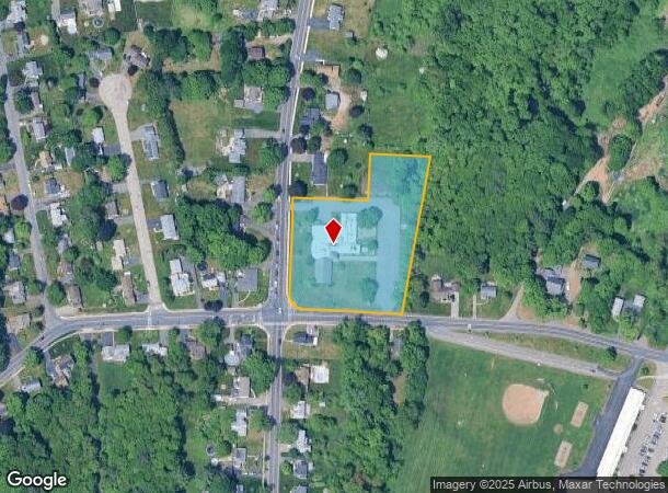  181 Elm St, East Longmeadow, MA Parcel Map