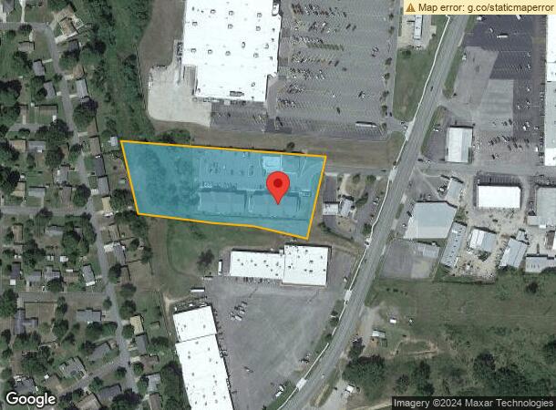  1609 E Harding St, Morrilton, AR Parcel Map