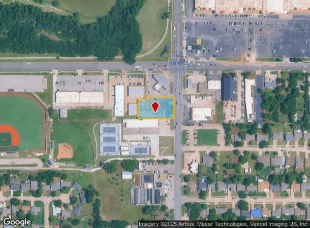 5015 N Meridian Ave, Warr Acres, OK Parcel Map