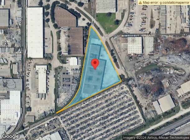  7100 Cavalcade St, Houston, TX Parcel Map