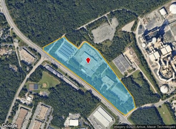 1015 Brandon Shores Rd, Curtis Bay, MD Parcel Map