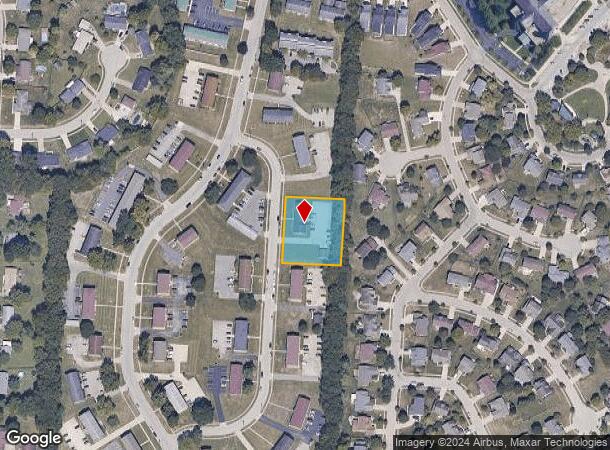  5380 Eastgate Dr, Fairfield, OH Parcel Map