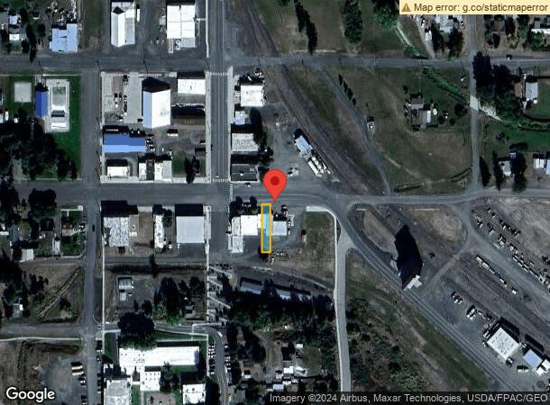  105 E Steptoe Ave, Oakesdale, WA Parcel Map