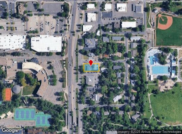 1450 28Th St, Boulder, CO Parcel Map