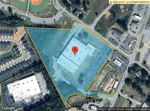  800 Woodside Ave, Fountain Inn, SC Parcel Map