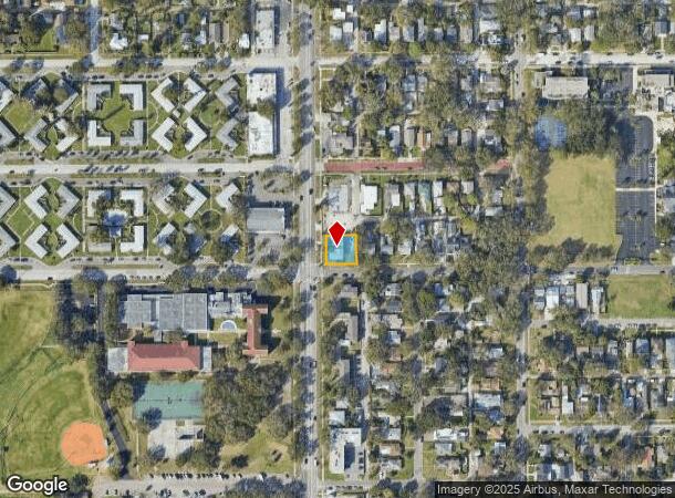  1701 16Th St N, Saint Petersburg, FL Parcel Map