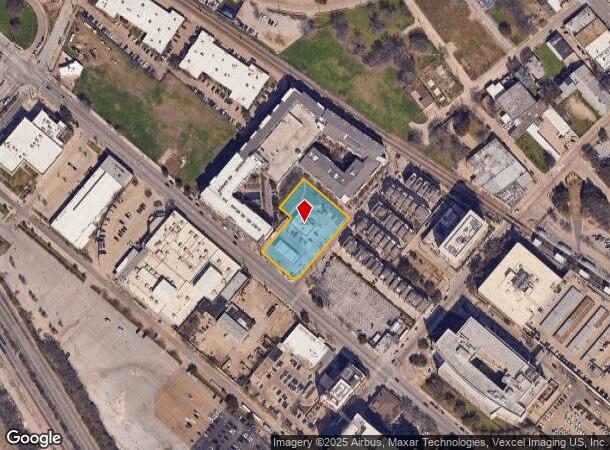 1290 Botham Jean Blvd, Dallas, TX Parcel Map