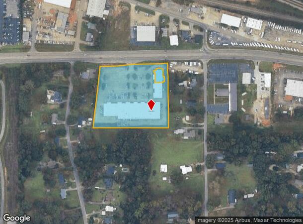  1300 Lafayette Pky, Lagrange, GA Parcel Map