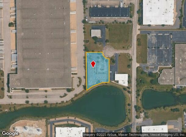 1211 W Lakeview Ct, Romeoville, IL Parcel Map