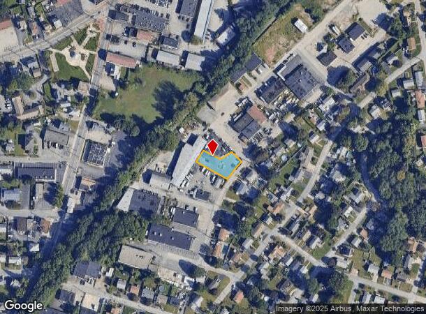  129 Calder St, Cranston, RI Parcel Map