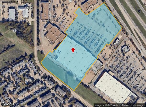  1801 N Us Highway 287 N, Fort Worth, TX Parcel Map