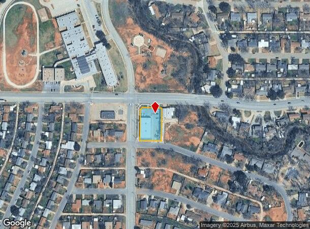 4325 N 10Th St, Abilene, TX Parcel Map