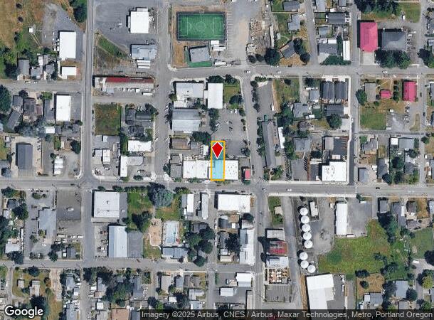 203 W Main St, Carlton, OR Parcel Map