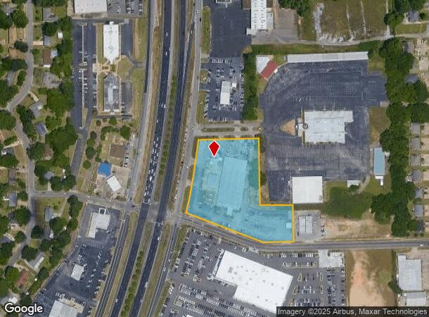  635 Eastern Blvd, Montgomery, AL Parcel Map