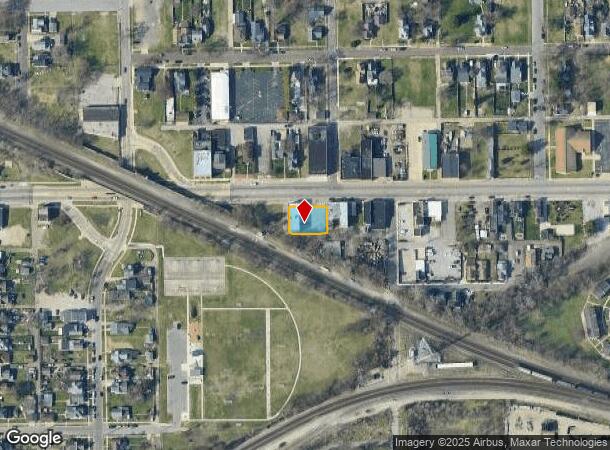  1222 W Western Ave, South Bend, IN Parcel Map