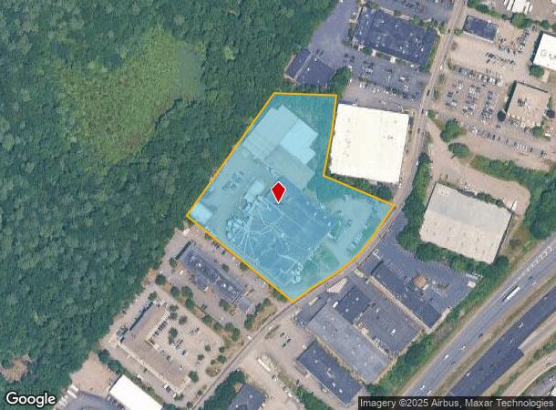 205 Wood Rd, Braintree, MA Parcel Map