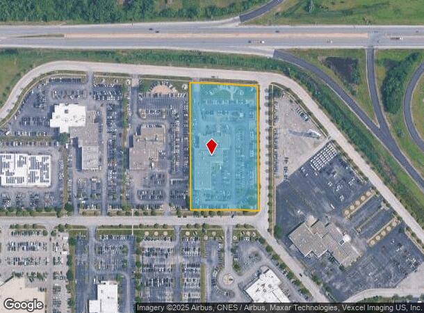  5501 Miller Circle Dr, Matteson, IL Parcel Map