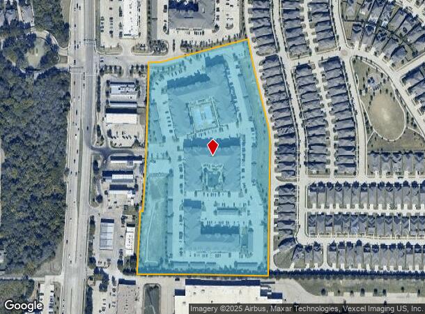 7201 S Custer Rd, Mckinney, TX Parcel Map