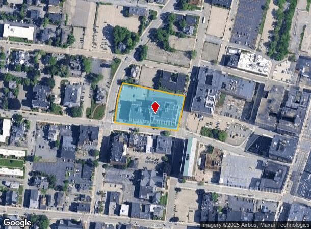  15 Chestnut St, Worcester, MA Parcel Map