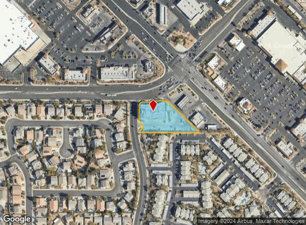  2705 W Horizon Ridge Pky, Henderson, NV Parcel Map