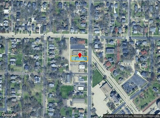  1209 N North St, Peoria, IL Parcel Map