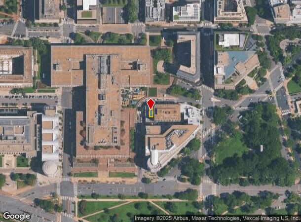 128 C St Nw, Washington, DC Parcel Map