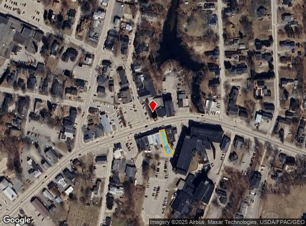  127 Main St, Winthrop, ME Parcel Map