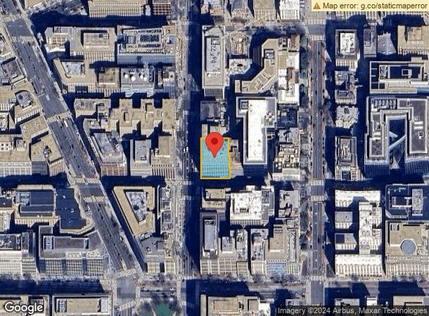  1101 17Th St Nw, Washington, DC Parcel Map