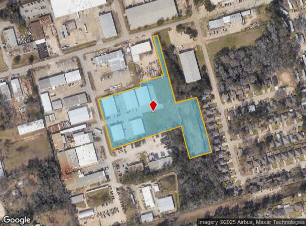  115 Industrial Ct, Conroe, TX Parcel Map