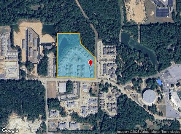 1900 Park Ridge Ln, Ruston, LA Parcel Map