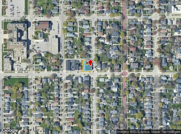  1540 Park Ave, Racine, WI Parcel Map