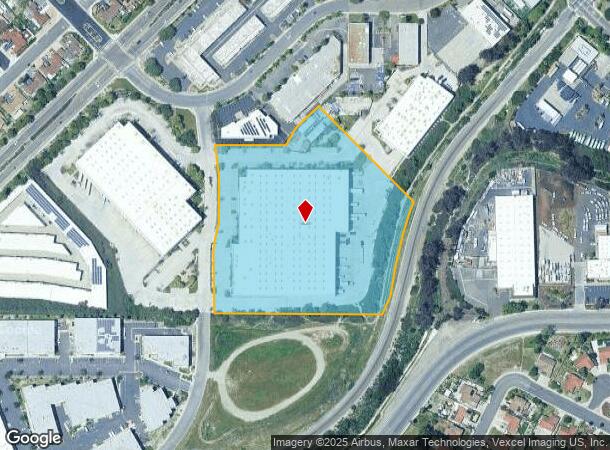 1875 Ord Way, Oceanside, CA Parcel Map