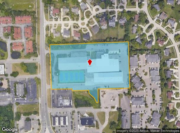 6343 Farmington Rd, West Bloomfield, MI Parcel Map
