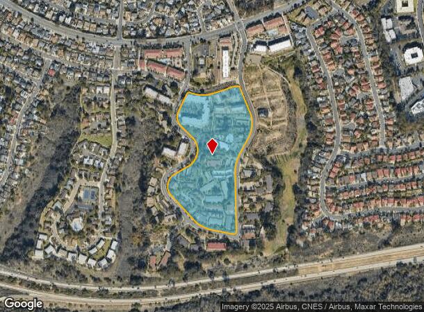  5828 Gullstrand St, San Diego, CA Parcel Map