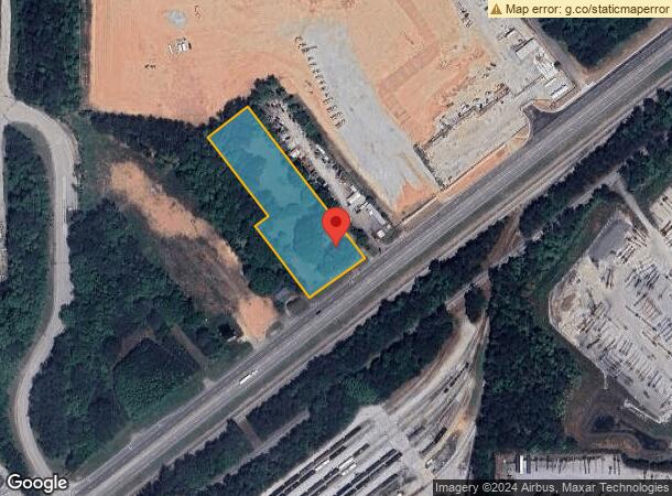  6825 Roosevelt Hwy, Fairburn, GA Parcel Map