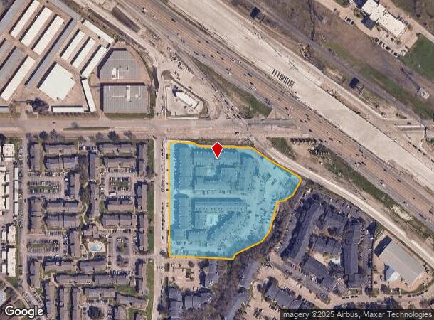 11100 Walnut Hill Ln, Dallas, TX Parcel Map