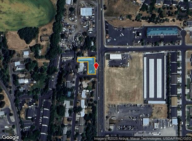  805 N Main St, Moscow, ID Parcel Map